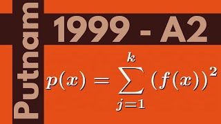 Putnam Exam  1999A2 [upl. by Euqinitram]