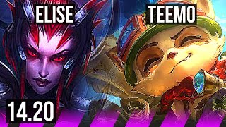 ELISE amp Miss Fortune vs TEEMO amp Lux SUP  Dominating  EUW Diamond  1420 [upl. by Ynnig]