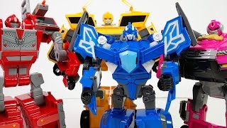 Miniforce Robot Transforming and Dinosaurs  DuDuPopTOY [upl. by Tenneb]