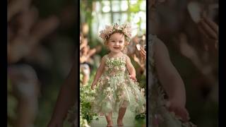 Ai Baby Fashion show  ai cute baby fashion shorts viral youtubeshorts [upl. by Doolittle]