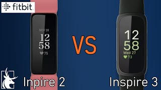 Fitbit Inspire 2 VS Inspire 3   what exactly is the difference in under 2 minutes [upl. by Eerual644]