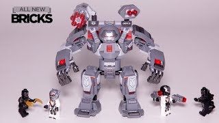 Lego Avengers Endgame 76124 War Machine Buster Speed Build [upl. by Koziara]