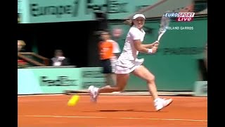 Martina Hingis vs Lisa Raymond Roland Garros 2006 R1 [upl. by Milicent]