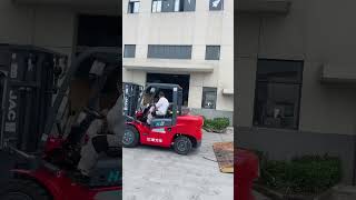 3000kg H series diesel forklift delivered to customers jacforklift [upl. by Ramaj]