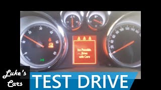 OPEL Astra J 17 CDTi Test drive [upl. by Kerek650]