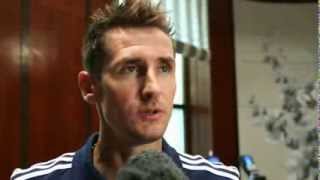 8 Sep 2013 Miroslav Klose Exclusive Interview [upl. by Jasmina221]