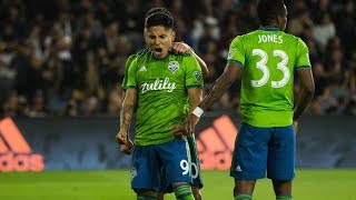 Sounders FC Classics Raúl Ruidíaz spins and scores at LAFC [upl. by Orelle478]