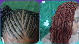 Afro Springy Twist Tutorial Must Watch [upl. by Nahgen]