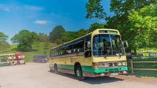 Merseyside Transport Duple Leyland Tiger EKA220Y working Service 1 to Bakewell via Pilsley [upl. by Noakes]