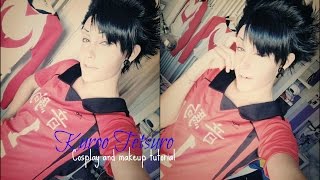 Kuroo Tetsuro  Haikyuu  Cosplay and Makeup tutorial [upl. by Kussell]