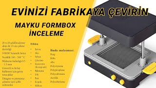 Evinizi Fabrikaya Çevirin Mayku formbox inceleme [upl. by Brnaba]