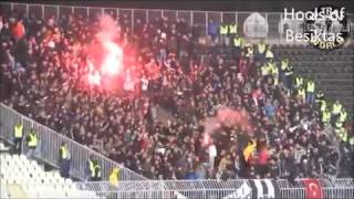 1000 Besiktas fans in Belgrad P1 [upl. by Eicrad255]