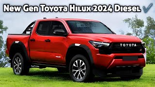 New Gen 2024 Toyota Hilux Wont Miss On A Diesel Engine  Toyota Hilux 2024  Hilux 2024 New Model [upl. by Yntrok]