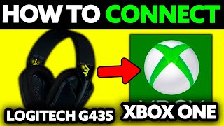 How To Connect Logitech G435 to XBOX One 2024  Step by Step [upl. by Zweig347]