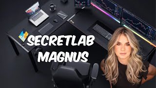 My sweet family desk setup  Secret Lab Magnus Desk with LShape Extension and Monitor Arm Review [upl. by Nnaer]