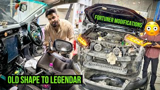 Old FORTUNER😳Converting into New FORTUNER LEGENDER😍🔥 at Detailing Devils 🔥 [upl. by Atews]