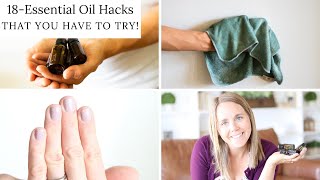 18MUST TRY Essential Oil Hacks [upl. by Deni388]