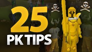 25 Tips amp Tricks for PKing OSRS [upl. by Emelyne]