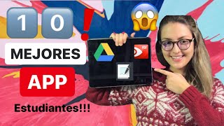 TOP 10 MEJORES APPS para el IPAD😱 ESTUDIANTES📚 [upl. by Fagan]