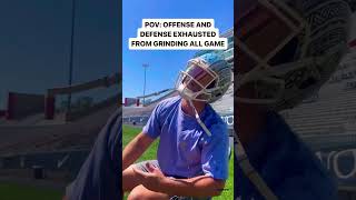 FOR THE WIN 😂🤝 sports athlete football collegefootball kicker relatable funny [upl. by Wichman]