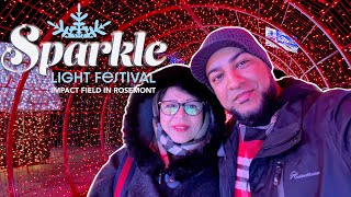 Sparkle Light Festival in Rosemont IL at Impact Field holidayseason [upl. by Riccardo755]