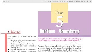 Surface Chemistry Part 1  Adsorption vs Absorption  physisorption amp chemisorption NCERT [upl. by Noll746]