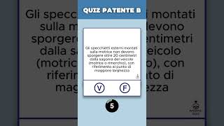 Quiz ufficiale per la patente B perte patente [upl. by Hughes]