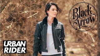 Black Arrow Night Hawk Womens Leather Jacket Review [upl. by Yancey]