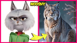 How Sing 2 Characters Look In Real Life  Guess The Voice Quiz  Favorite Foods amp More  Nooshy [upl. by Einnej]