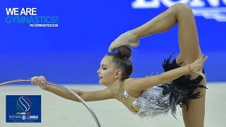 2017 Rhythmic Worlds Pesaro ITA  HoopBall Finals Highlights  We Are Gymnastics [upl. by Ambert847]