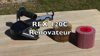 Décaper avec le rénovateur REX120C FARTOOLS [upl. by Naivaj605]