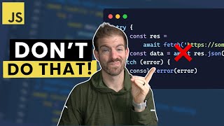 JavaScript Fetch API  One Mistake I ALWAYS MAKE [upl. by Etnaed]