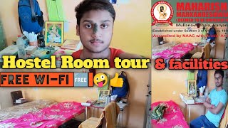 Hostel Room tour of mmdu university mullana Amballa क्या क्या मिलता है hostel में [upl. by Inattyrb]