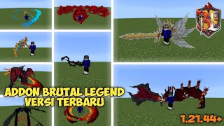 UPDATE  SENJATA SENJATA BRUTAL LEGEND MCPE versi terbaru 12144 [upl. by Aylat210]