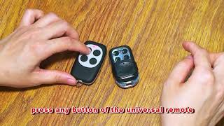 XIHADA Universal Garage Door Remote Universal Garage Door Opener Remote Universal Gate [upl. by Roxie458]