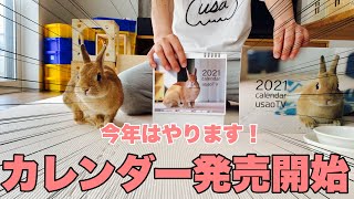 【ご報告】ウサのカレンダーが販売されることになりました 896 [upl. by Doria]