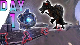 Taking OVER Arks MOST POPULATED Server DAY 1  Ark PvP [upl. by Akirehs398]