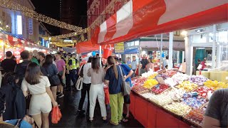 Singapore Chinatown Chinese New Year Bazaar Walking Tour 19 Jan 2024 [upl. by Ekyt815]