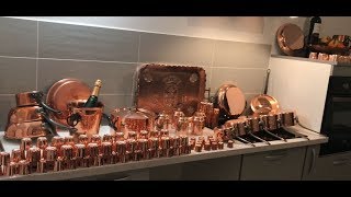 Copper Pan Set Deluxe collection 2018 HD [upl. by Ahsita]