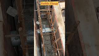 How to Install Puddle Flange for UG Sump Wall  Civil Engineering [upl. by Rose]