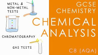 CHEMICAL ANALYSIS  GCSE Chemistry AQA Topic C8 [upl. by Pavkovic909]