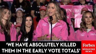 Lara Trump Women For Trump Sound Triumphant Note At Rally In Reading Pennsylvania [upl. by Arihat]