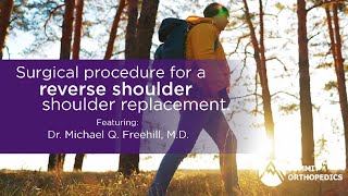 Surgical Procedure for a Reverse Shoulder Replacement [upl. by Chui252]