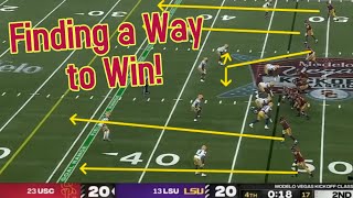 Lincoln Riley and USC Coming up CLUTCH for a HUGE WIN vs LSU [upl. by Lourie]