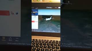 FlightRadar 24  ATR72 3D View aviation avgeek planespotting plane flightradar24 3D shorts [upl. by Evars993]