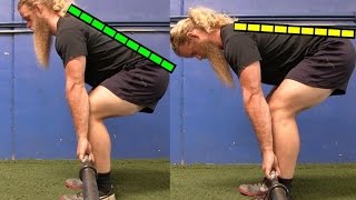 Lift With Your BACK  How To Stiff Leg Deadlift [upl. by Tsuda]