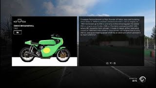 Ride 3Paton Bicilindrica 500cc 1969 Laguna Seca track Vintage Bikes Cup Race 1 [upl. by Airehc]