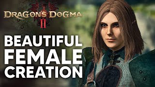 BEAUTIFUL ELF FEMALE CHARACTER CREATION  DRAGONS DOGMA 2  2024 [upl. by My]