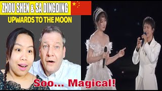 Zhou Shen amp Sa Dingding quotUpwards to the Moon Dutch couple REACTION [upl. by Analiese323]