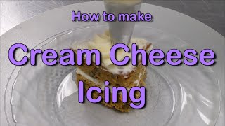 Cream Cheese Icing Tutorial [upl. by Durwyn937]